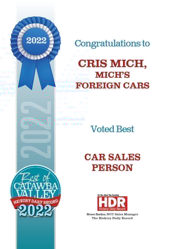 Michs Foreign Cars Serving Hickory, NC, Used Cars